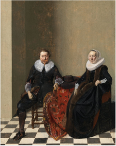 Portrait of a Married Couple by Willem Cornelisz Duyster