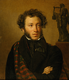 Portrait of A.S.Pushkin by Orest Kiprensky