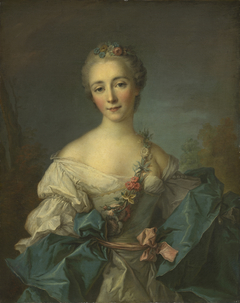 Portrait of a Young Woman by Anonymous