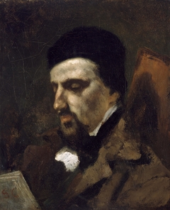 Portrait of Adolphe Marlet by Gustave Courbet