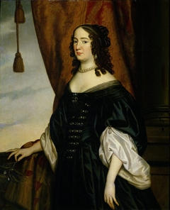 Portrait of Amalia van Solms (1602-75) by Gerard van Honthorst