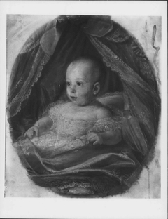Portrait of an Unknown Baby by Attributed to British School