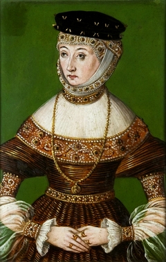 Portrait of Barbara Radziwiłł by Anonymous