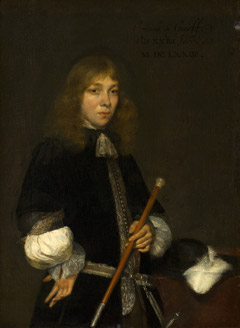 Portrait of Cornelis de Graeff (1650-1678) by Gerard ter Borch I