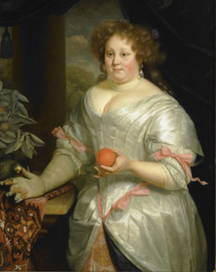 Portrait of Elisabeth Talliarde (1654-1689) by Godfried Schalcken