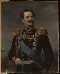 Portrait of Friedrich Berg by Aleksander Lesser