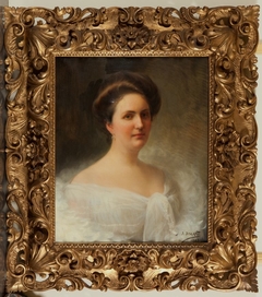 Portrait of Irmgard Thecla barones van Hardenbroek (1871-1958) by Jean Discart