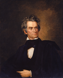 Portrait of John C. Calhoun by George Peter Alexander Healy