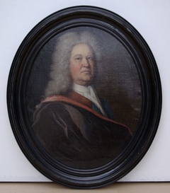 Portrait of Martinus van Scheltinga (1666-1742) by Bernard Accama