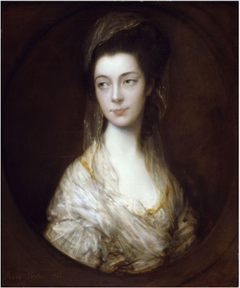Portrait of Mrs Christopher Horton (1743-1808), later Duchess of Cumberland by Thomas Gainsborough