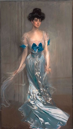 Portrait of Mrs. Graham Fair Vanderbilt (née Virginia Graham Fair) by Giovanni Boldini