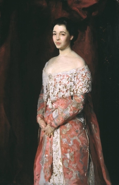 Portrait of Mrs. Leopold Hirsch by John Singer Sargent