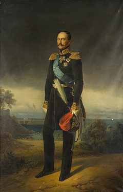 Portrait of Nicholas I by Georg von Bothmann