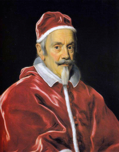 Portrait of Pope Clement X by anonymous after Giovanni Battista Gaulli