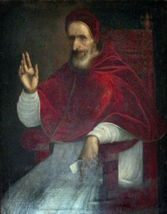 Portrait of Pope Pius V by Lavinia Fontana