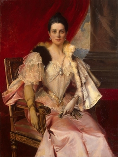 "Portrait of Princess Z. N. Yusupova" by François Flameng