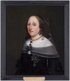 Portrait of Sophia Anna van Pipenpoy by Wybrand de Geest