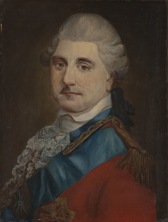 Portrait of Stanisław August Poniatowski in the uniform of the head of the Corps of Cadets by Marcello Bacciarelli