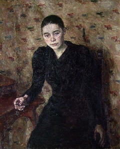 Portrait of Tora Scheel, The Artist's Sister by Signe Scheel