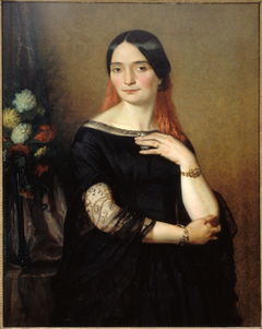 Portrait présumé de Mademoiselle Mars by Ary Scheffer