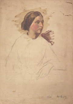 Portrait Study of a Lady by William McTaggart