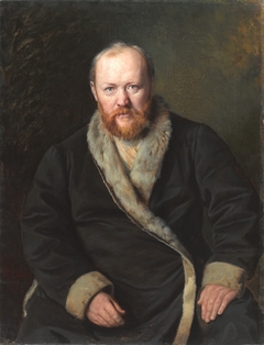 Porträt des Dramatikers A. N. Ostrowskij