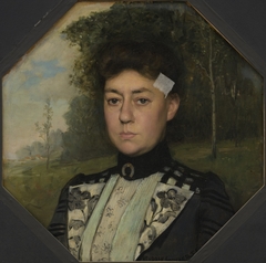 Portret Marie D.J. Colen by Henri Goovaerts