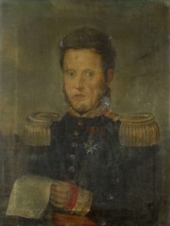 Portret van een generaal by Unknown Artist