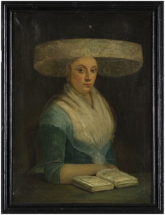 Portret van een vrouw by anonymous painter