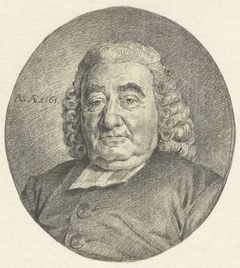 Portret van Henrik Antoni Tollé by Jacob Schwartzenbach