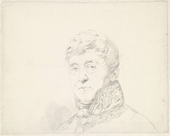 Portret van Jan Blanken Jansz. by Jean Augustin Daiwaille