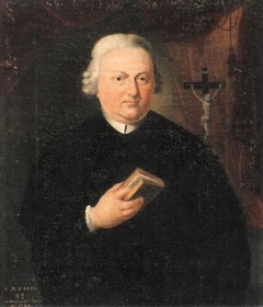 Portret van Leonardus Snellé (1729/30-1810) by Andries Warmoes