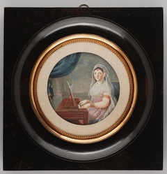 Portretminiatuur van Margaretha Elisabeth Bartlo by Anonymous