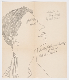 Poster for "Studies for a Boy Book by Andy Warhol" by Andy Warhol