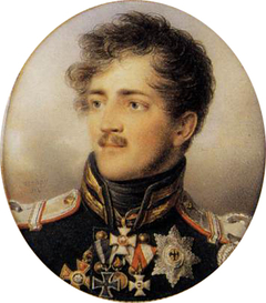 Prince August of Prussia by Jean-Baptiste Isabey