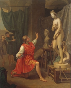 Pygmalion and Galatea by Laurent Pêcheux