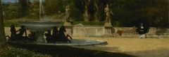 Roman gardens by Lawrence Alma-Tadema