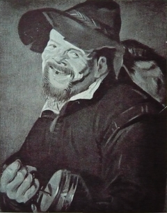 Rommelpot player by Frans Hals
