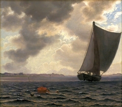 Sailing Boats in Guldborg Sound by Vilhelm Kyhn