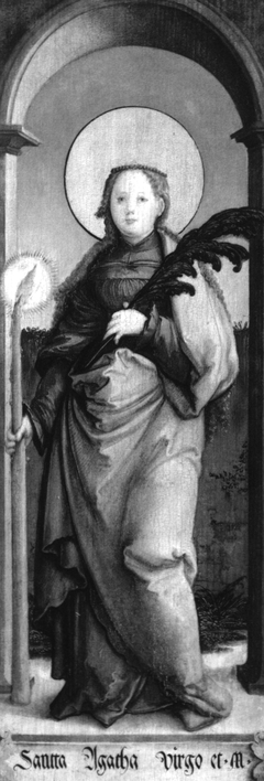 Saint Agatha by Master of Meßkirch