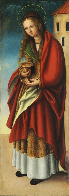 Saint Barbara by Lucas Cranach the Elder