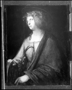 Saint Catherine of Alexandria by Girolamo Romanino