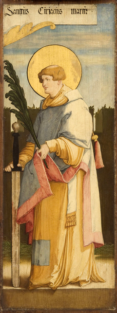 Saint Ciriacus by Master of Meßkirch
