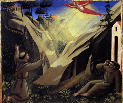 Saint Francis receiving the Stigmata by Fra Angelico