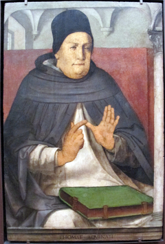 Saint Thomas Aquinas by Pedro Berruguete