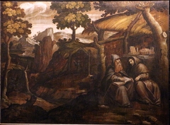 São Jerónimo studies with the Hermits in Calcis by Simão Rodrigues