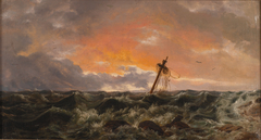 Seascape with a Wreck