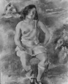 Seated Model by Jules Pascin