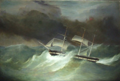 Ship Superior, Black Ball Line by Clement Drew