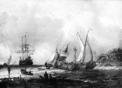Showers on the Sea by Abraham Storck